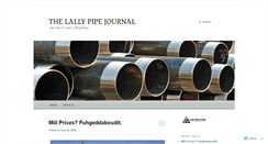 Desktop Screenshot of lallypipeblog.com